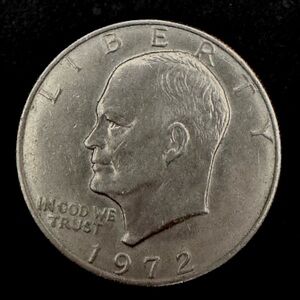 1972 Eisenhower Dollar, Type III